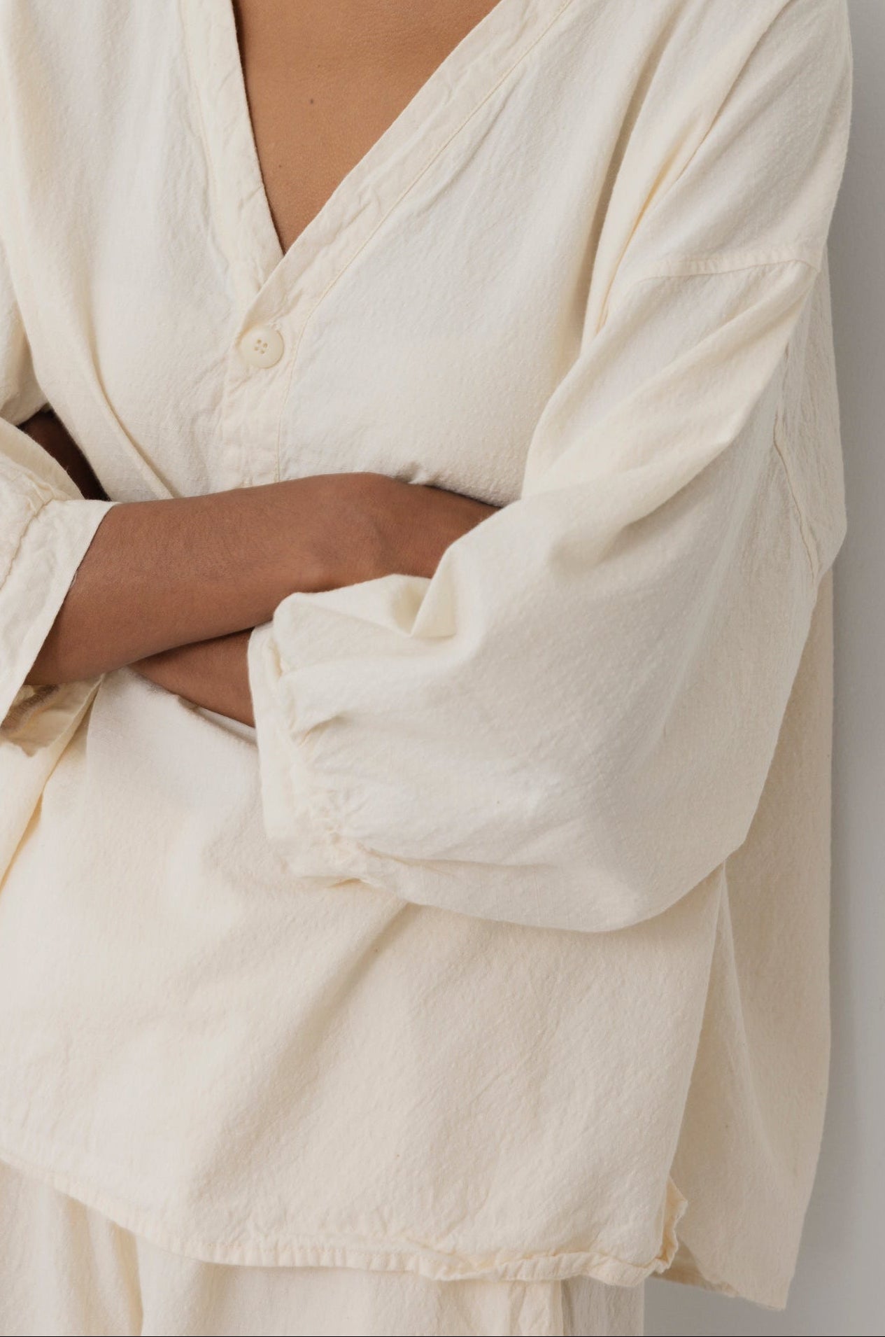 Woven Popover : Natural