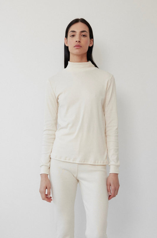 Easy Turtleneck : Natural