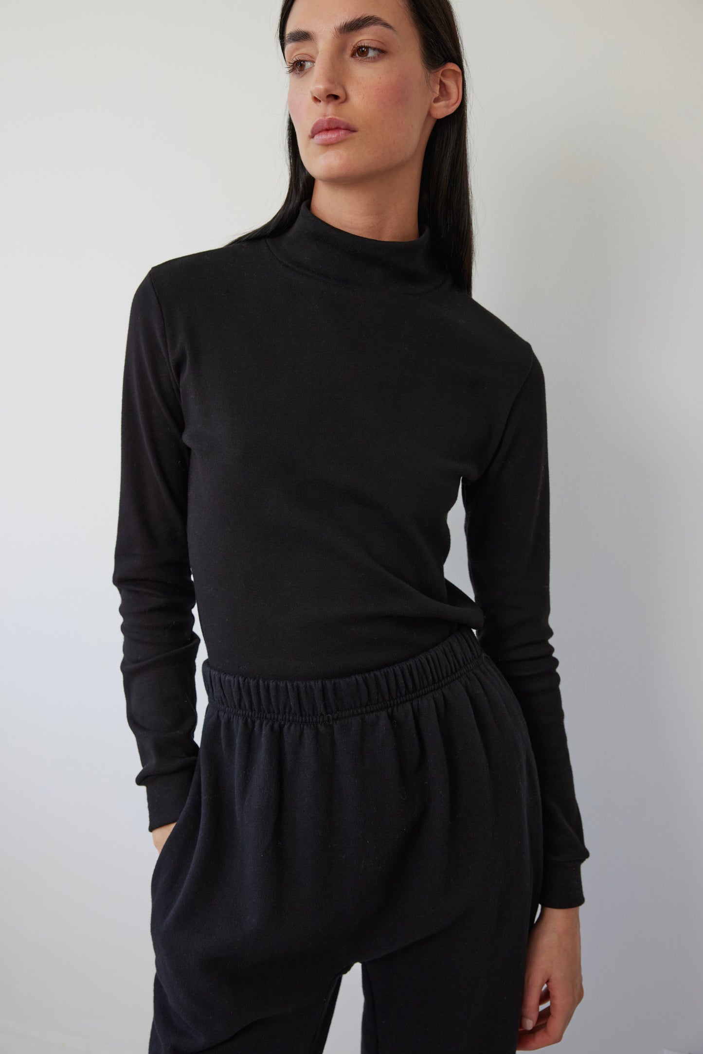 Easy Turtleneck : Black