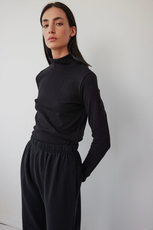 Easy Turtleneck : Black