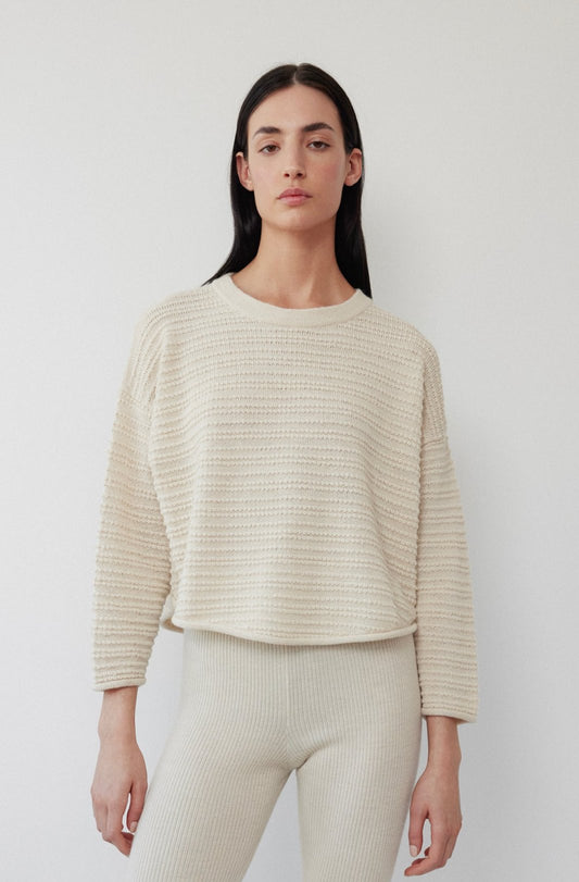 Loose Pullover : Natural