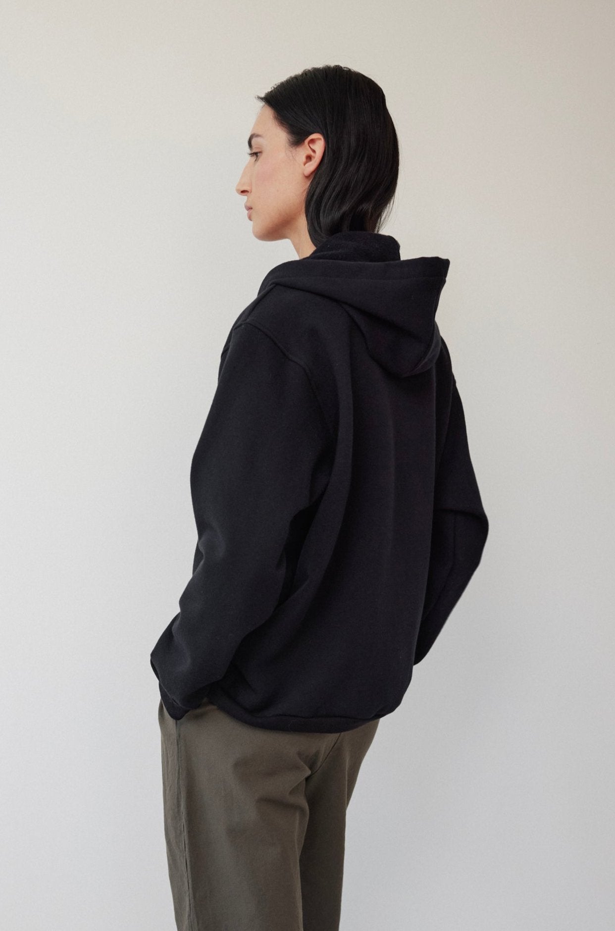 Popover Hoodie : Black