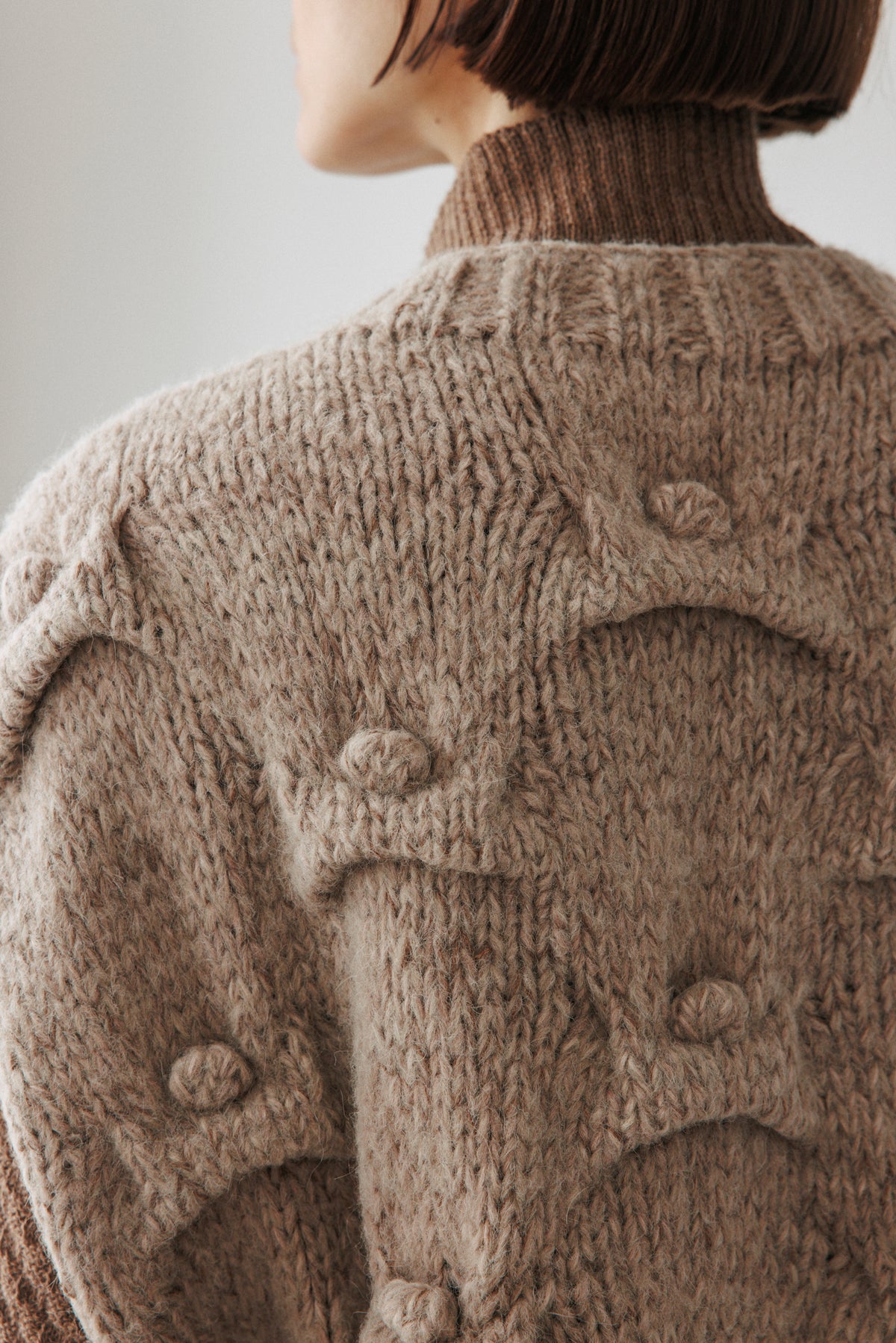 Handknit Vest : Driftwood