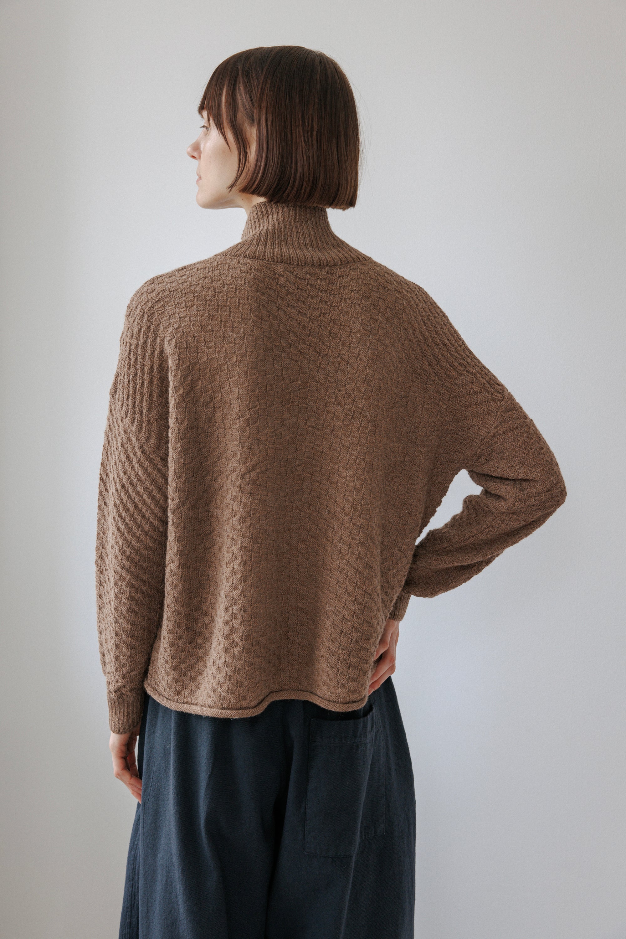 Lattice Henley : Camel
