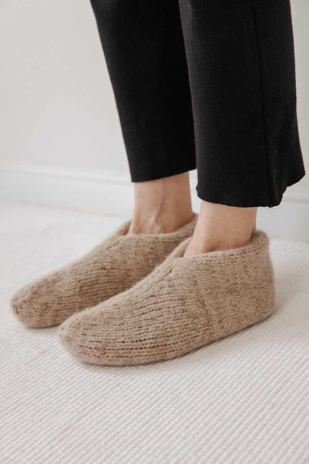Felted Slipper : Driftwood