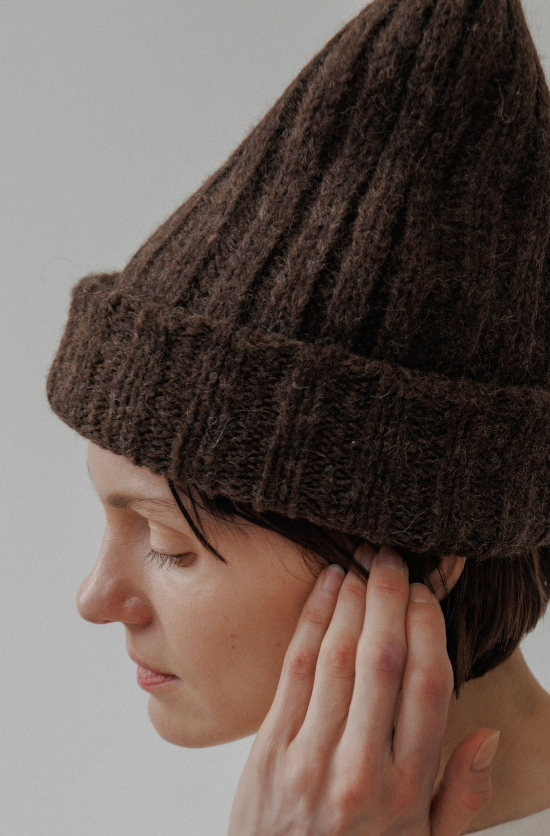 Rib Hat : Cocoa