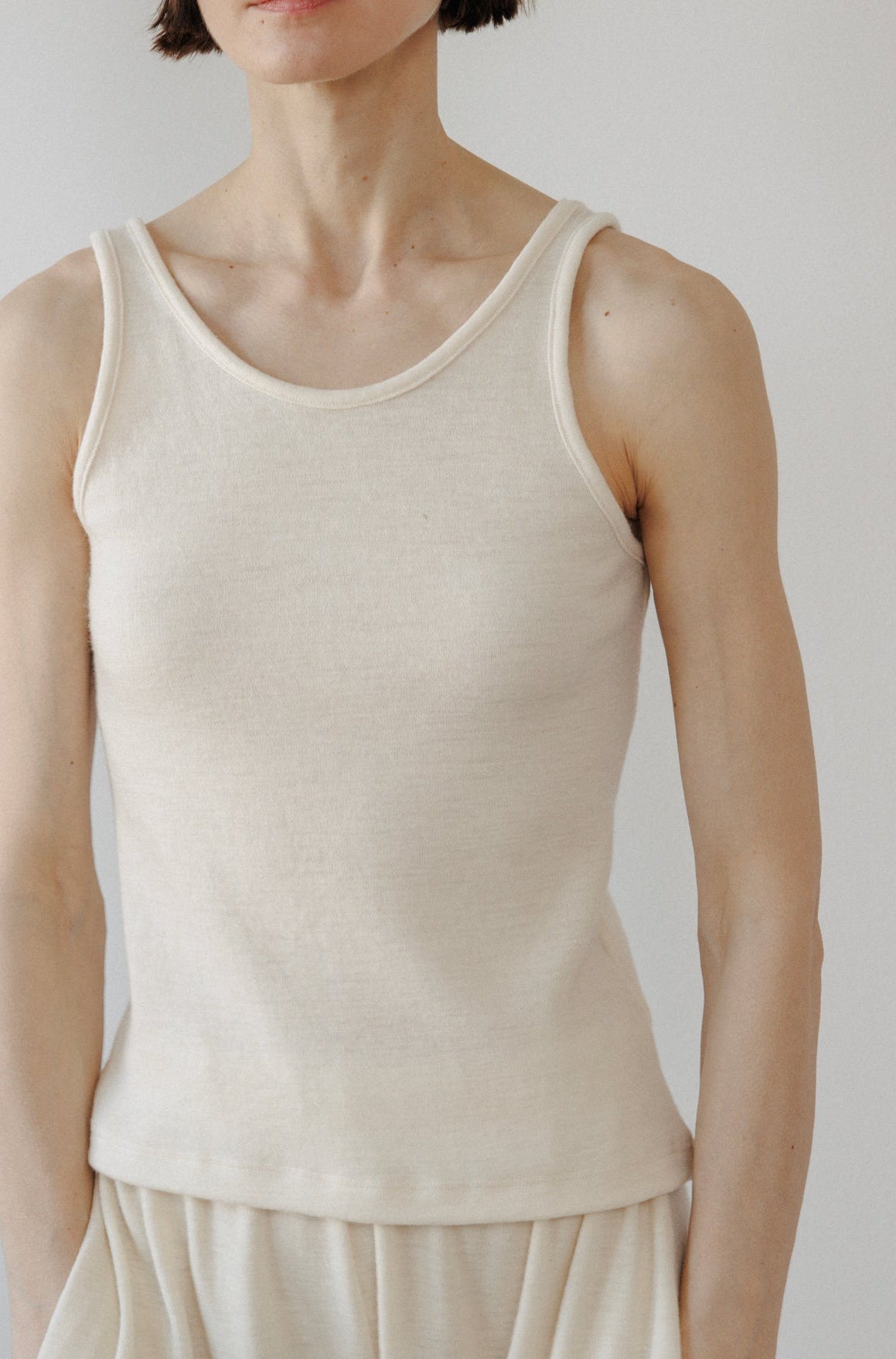 Wool Tank: Natural
