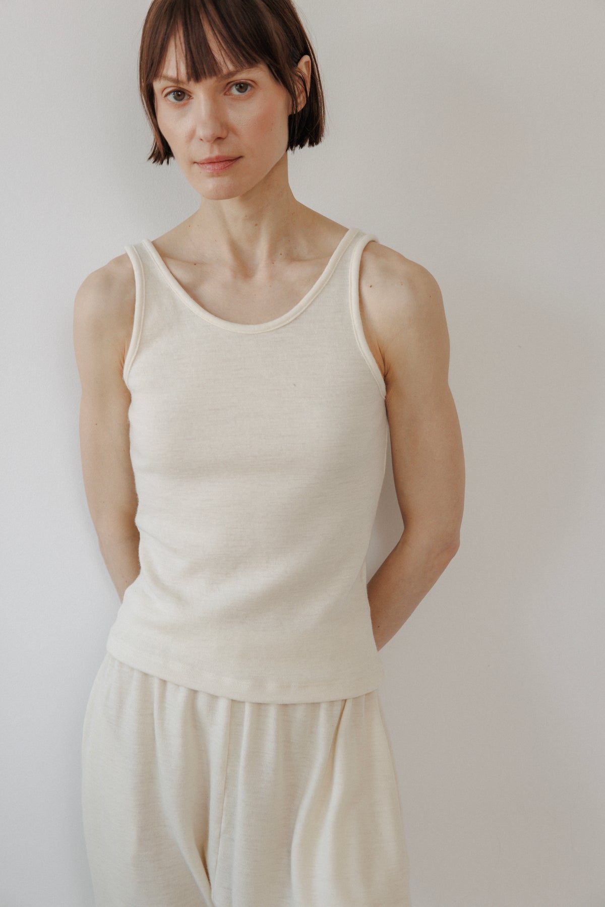 Wool Tank: Natural