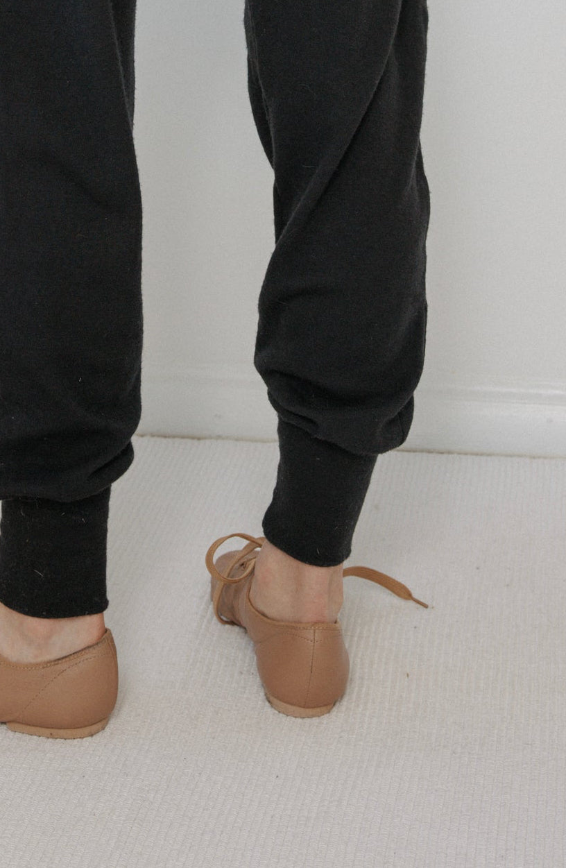 Wool Long John : Black