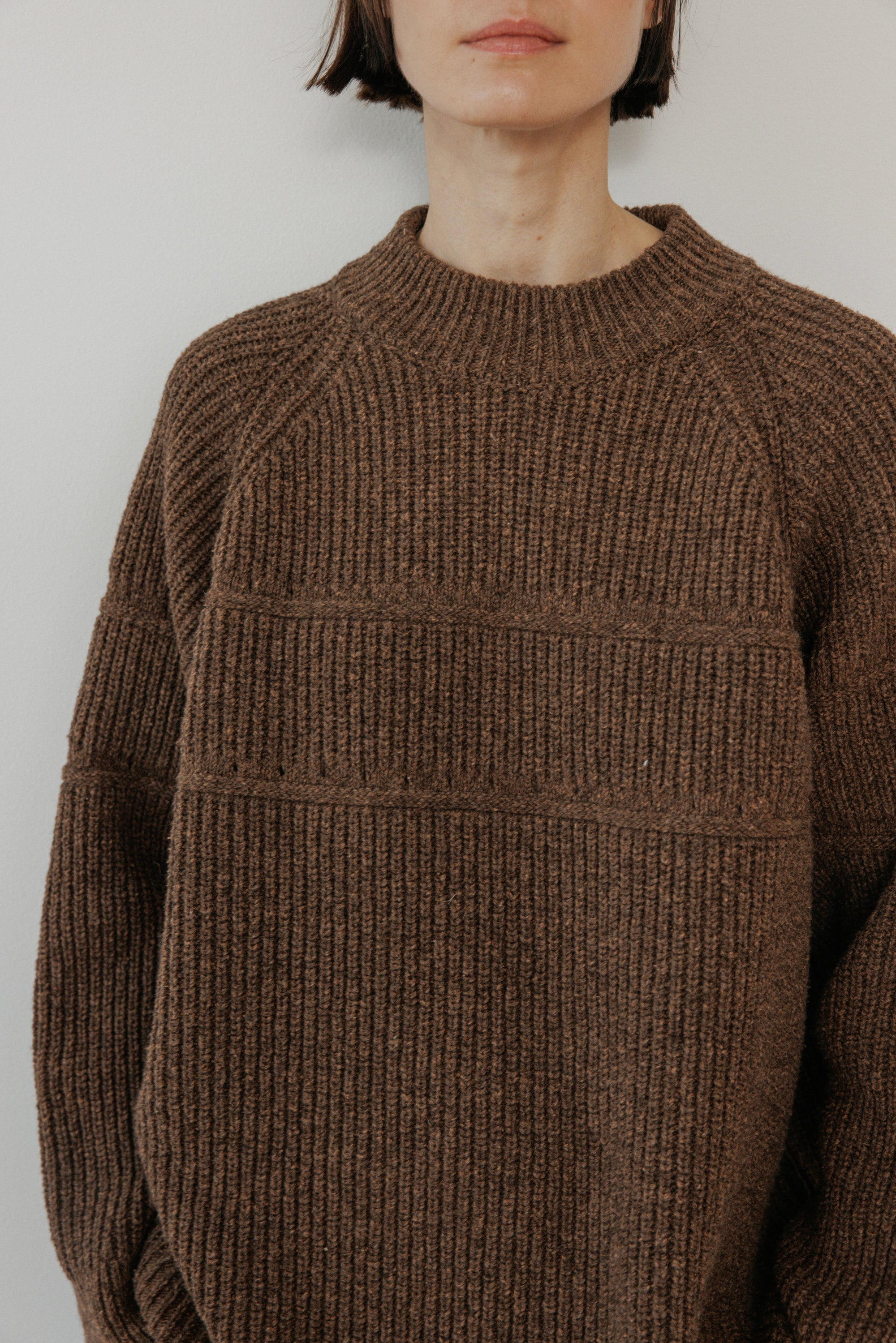 Shaker Raglan : Umber