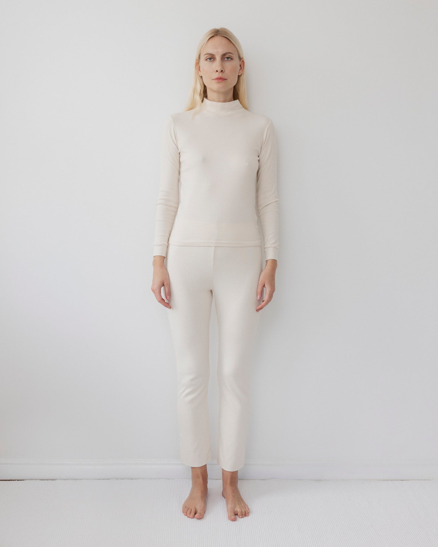 Easy Turtleneck : Natural