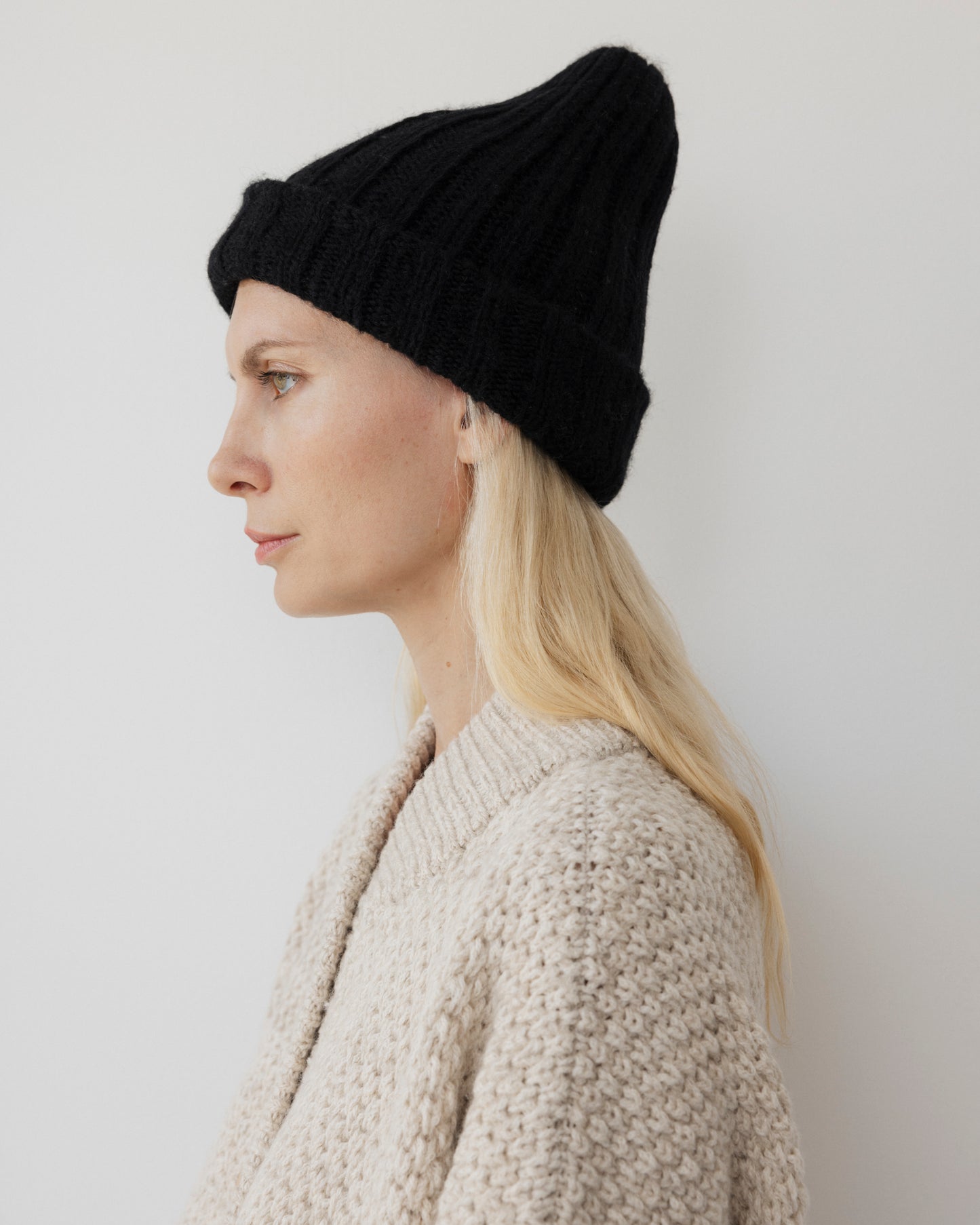 Rib Hat : Onyx