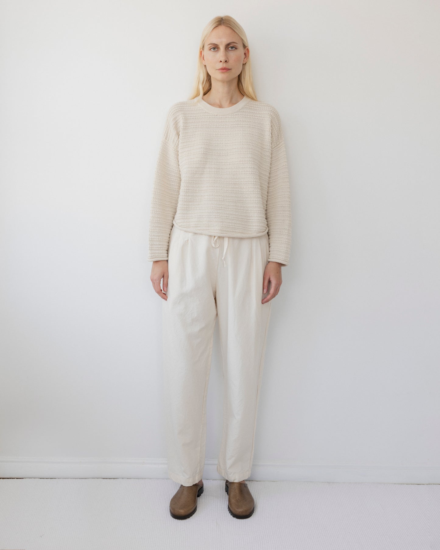 Loose Pullover : Natural