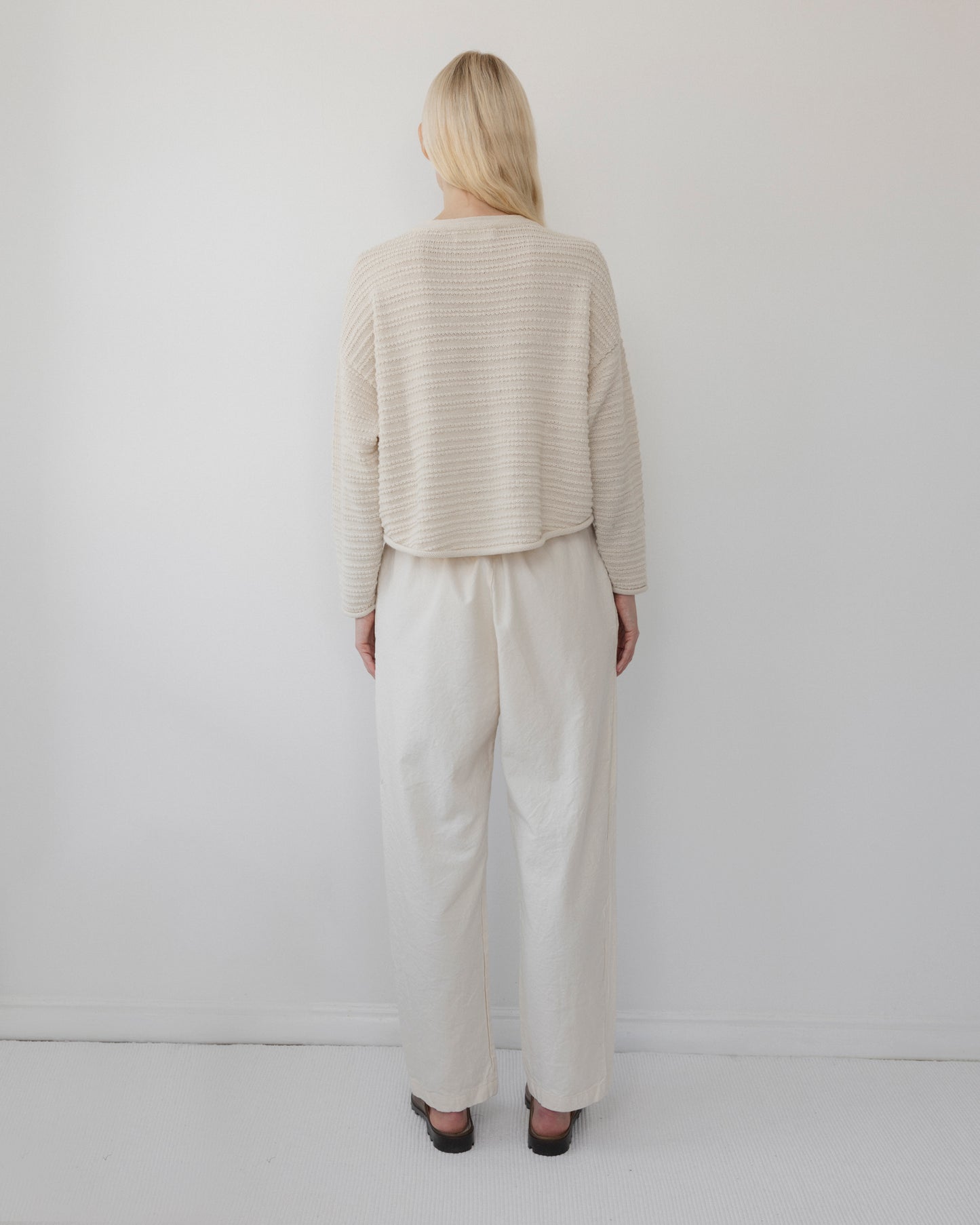 Loose Pullover : Natural