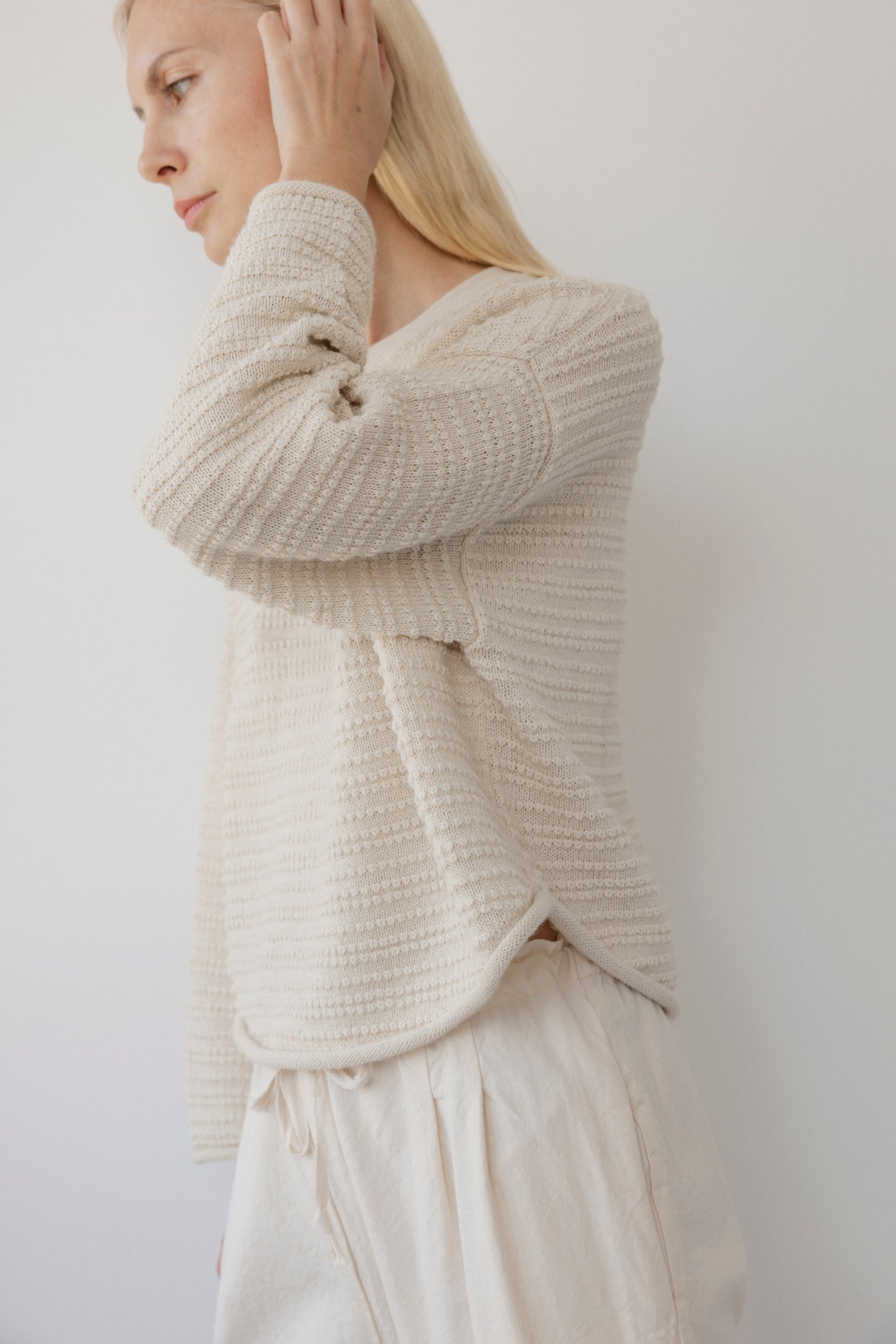 Loose Pullover : Natural