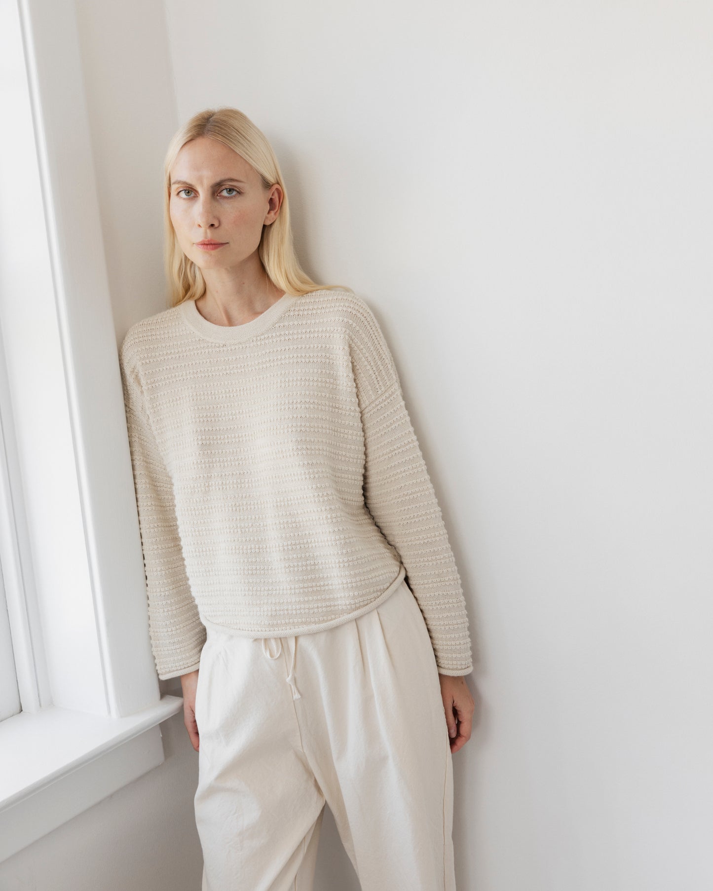 Loose Pullover : Natural