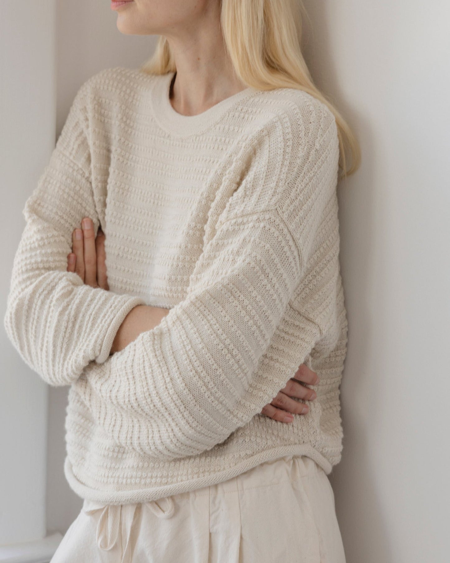 Loose Pullover : Natural