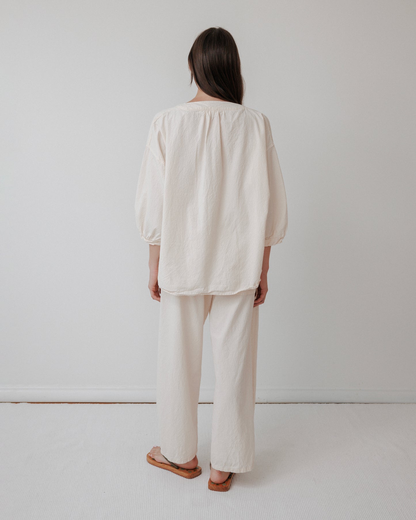 Woven Popover : Natural
