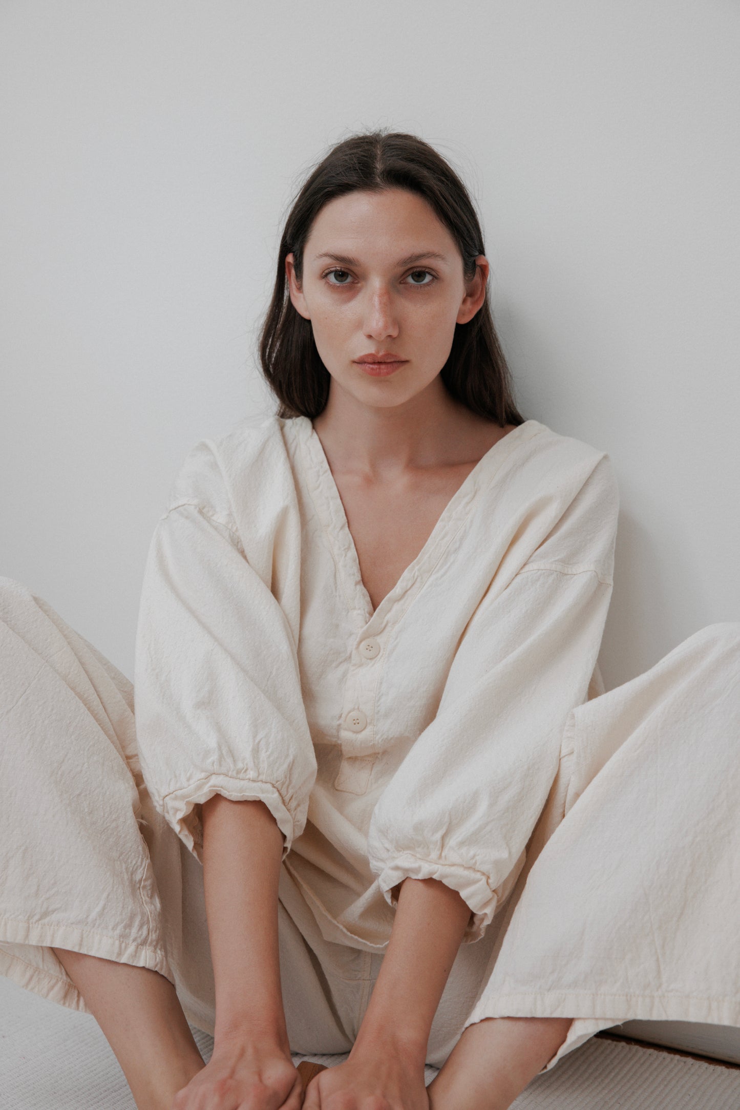Woven Popover : Natural
