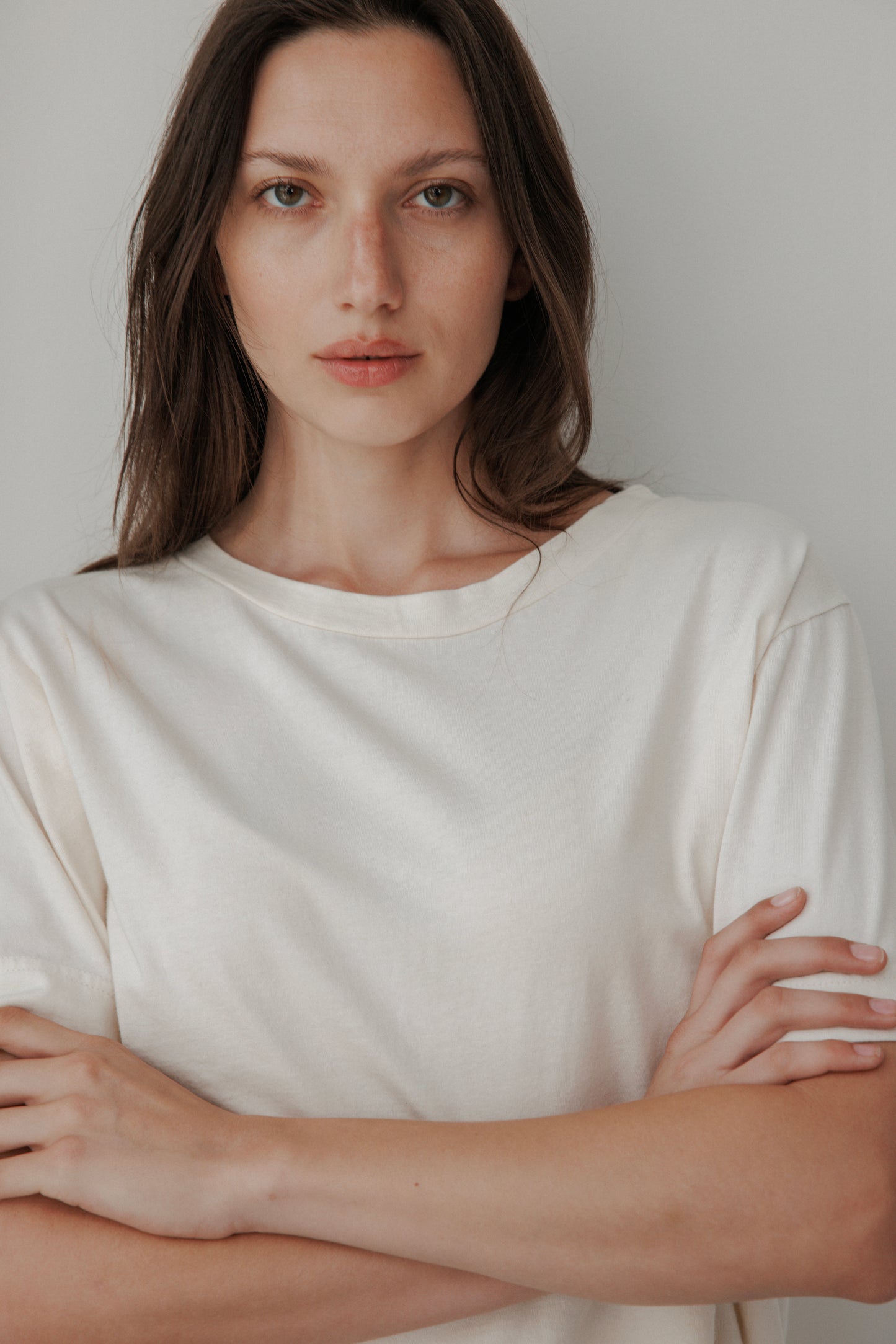 Box Tee : Natural