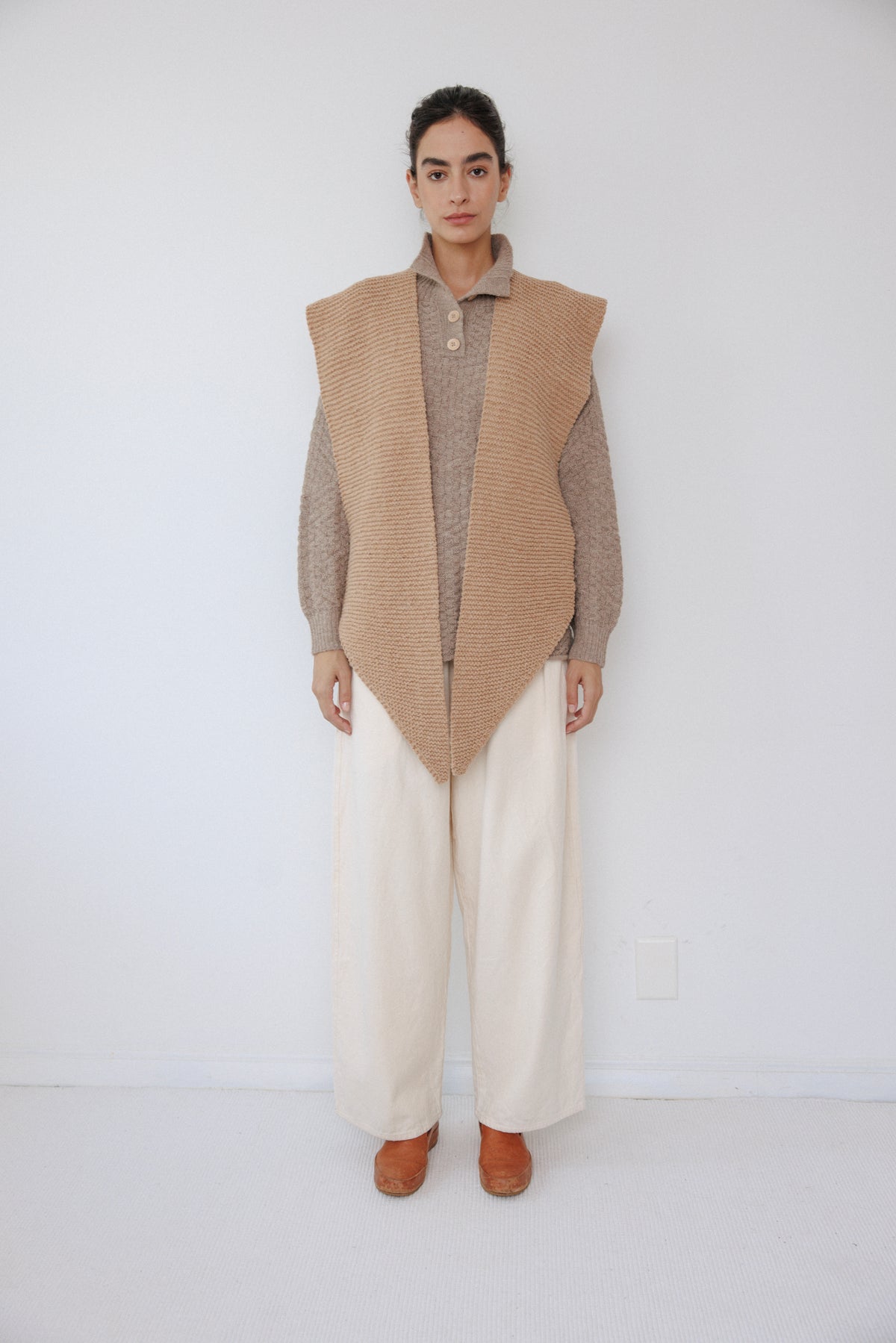 Knit Kit : Poncho Scarf