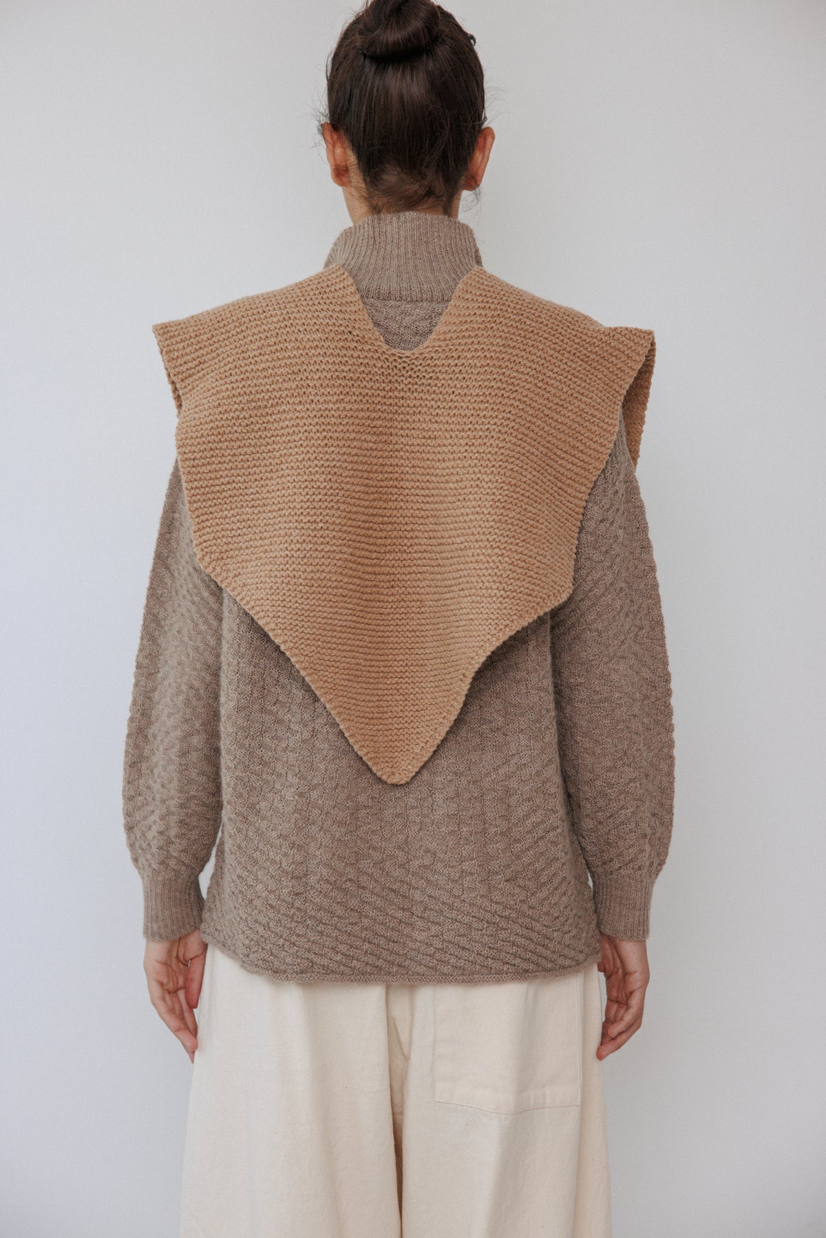 Knit Kit : Poncho Scarf