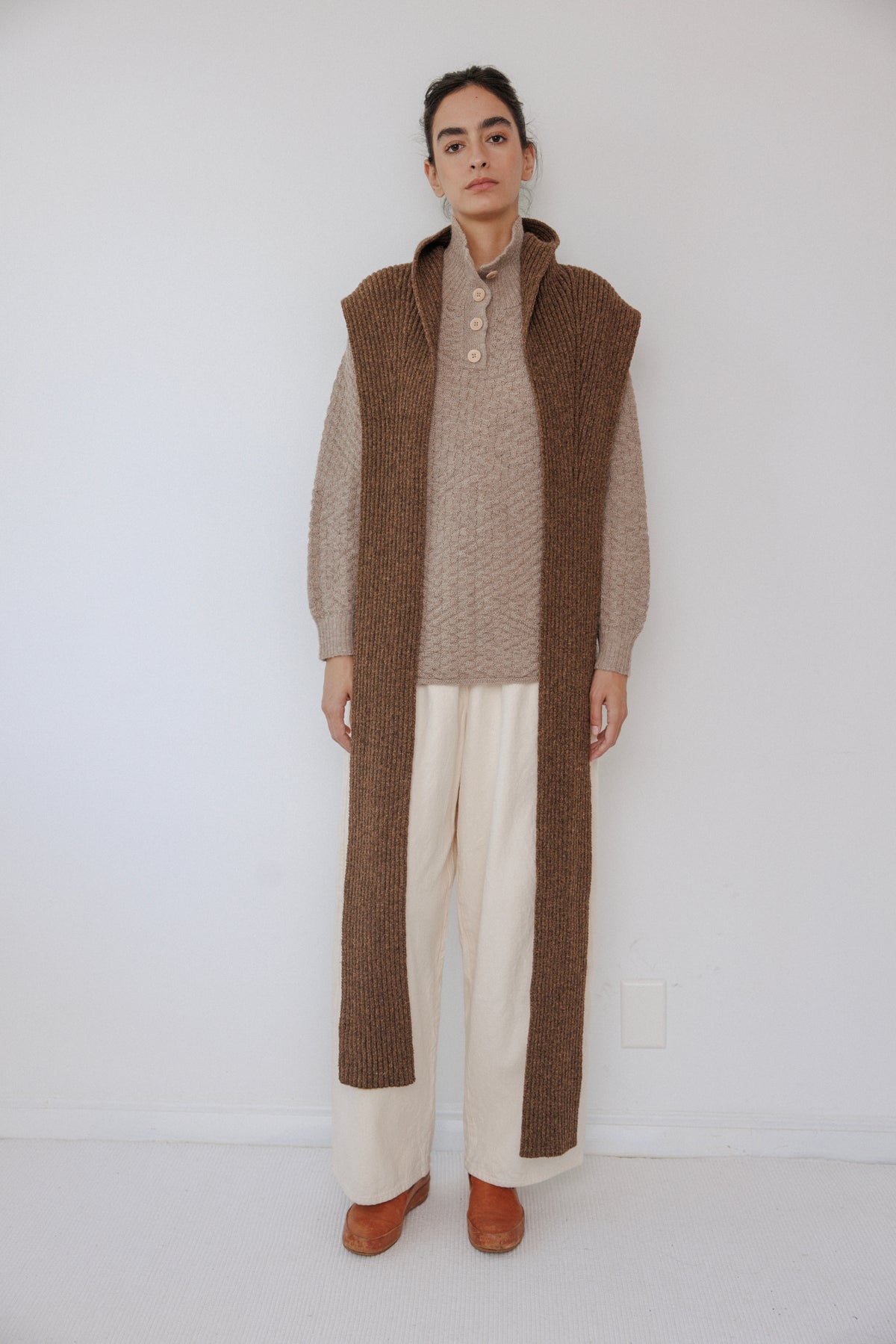 Wrap Scarf : Umber