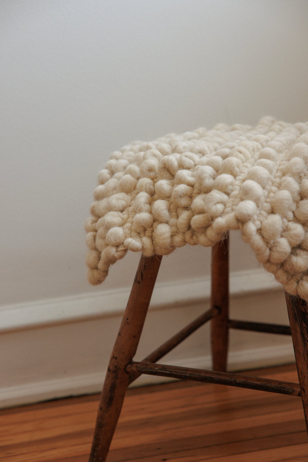 Handwoven Chair Pad : Natural