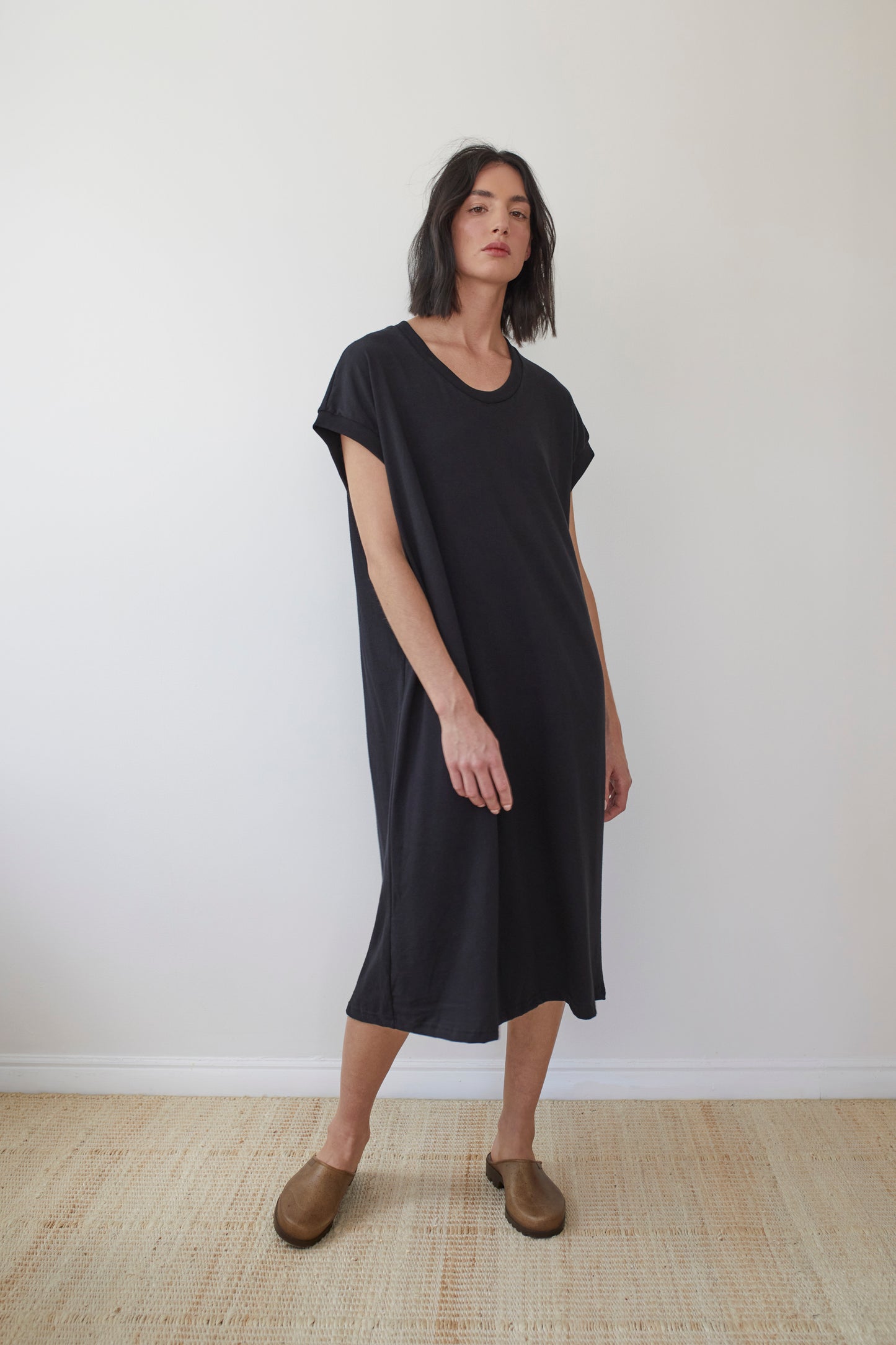 Shell Dress : Black