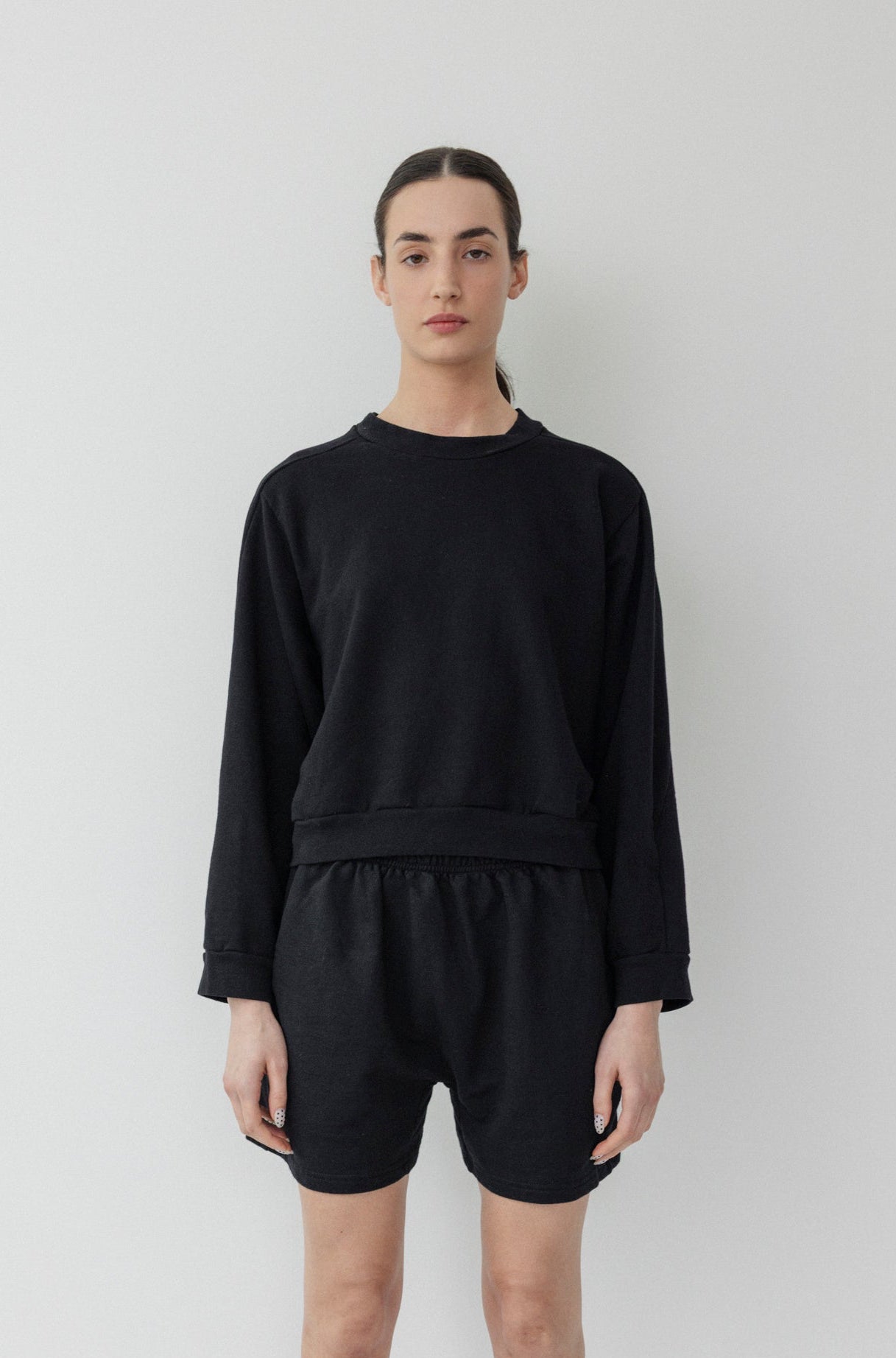 Easy Summer Sweatshirt : Black