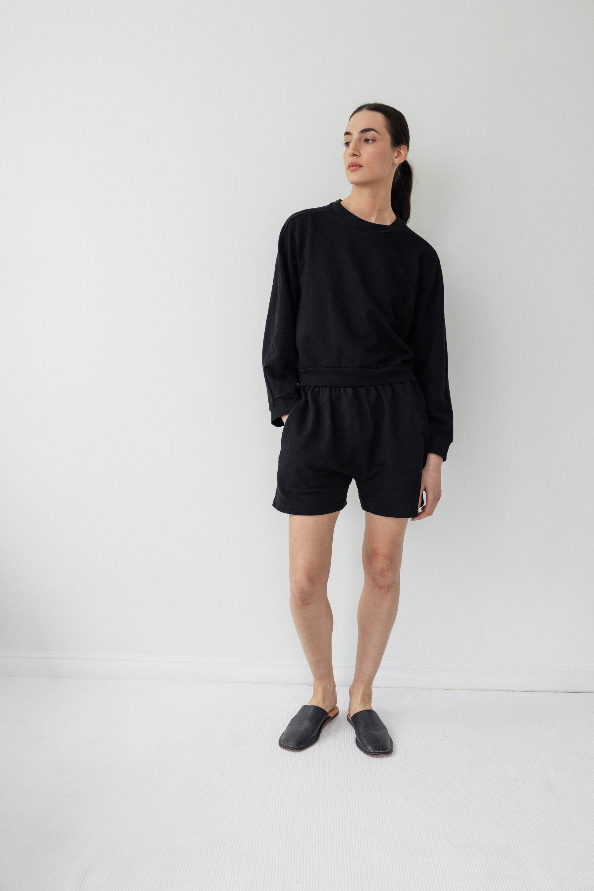Easy Summer Sweatshirt : Black