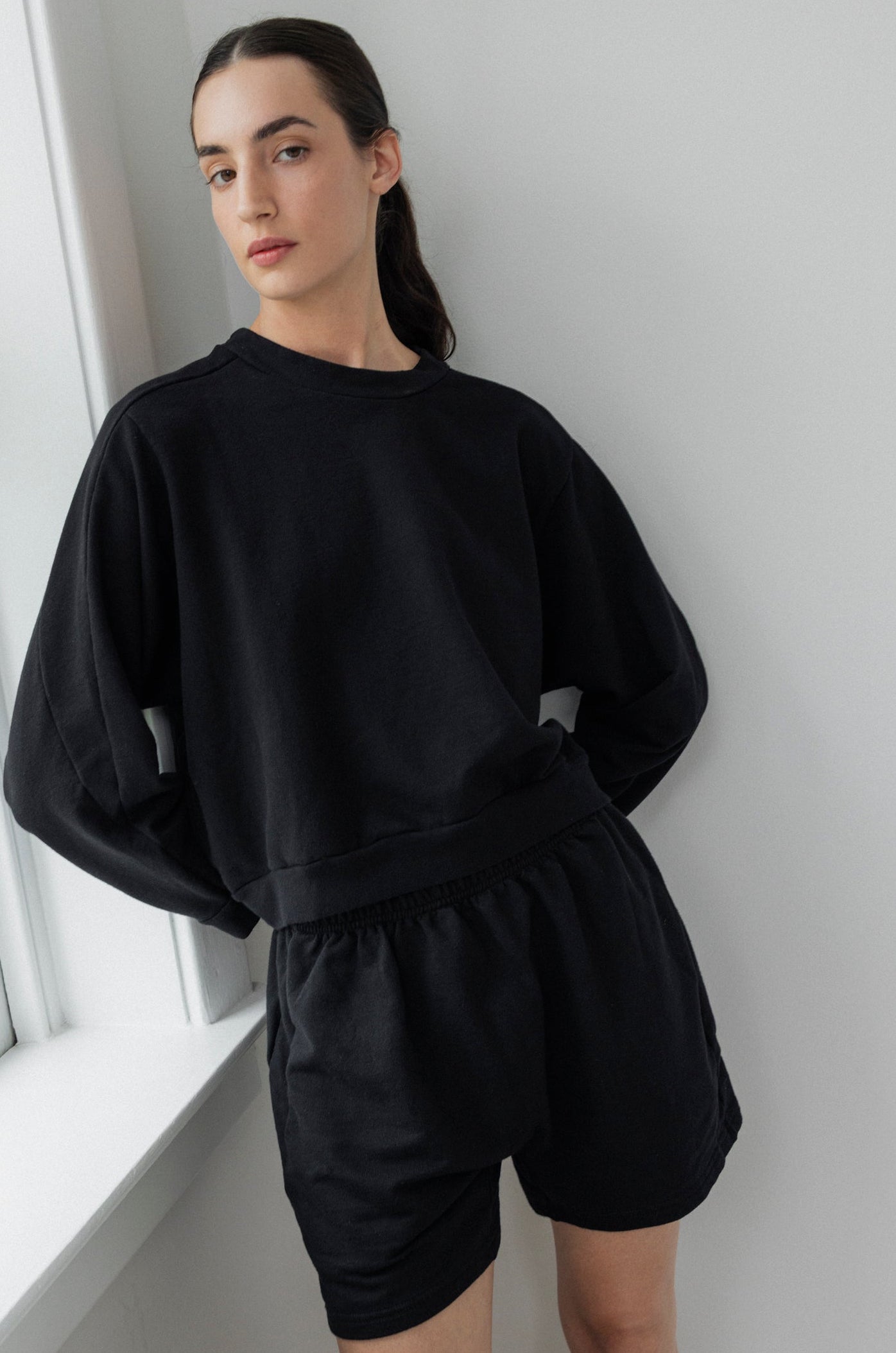 Easy Summer Sweatshirt : Black