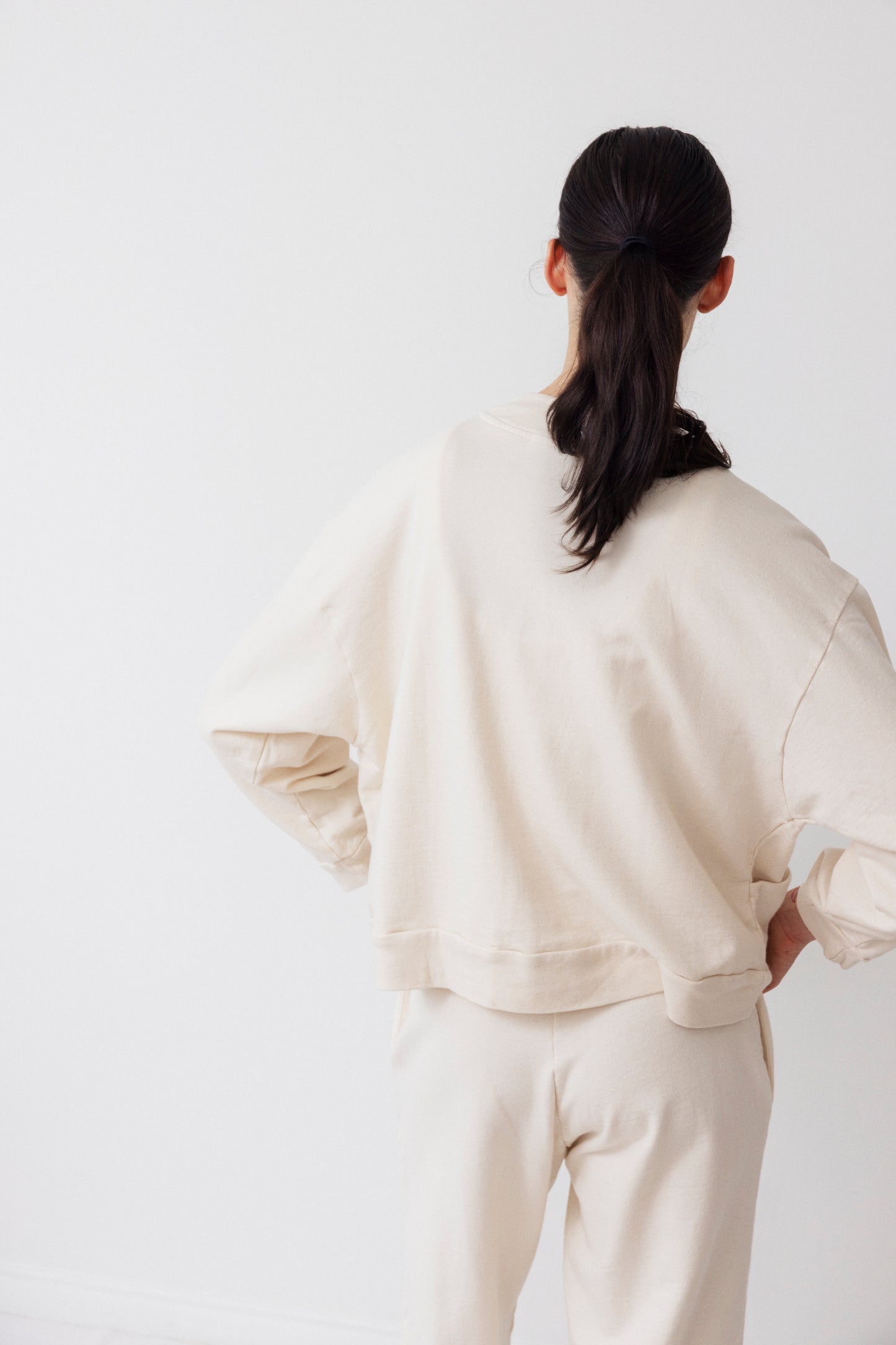 Trainer Jacket : Natural