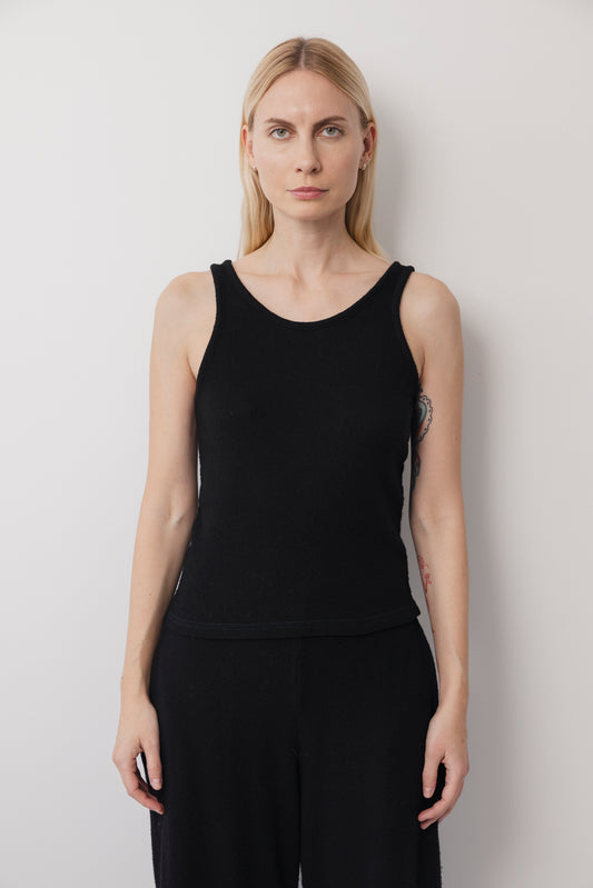 Wool Tank: Onyx