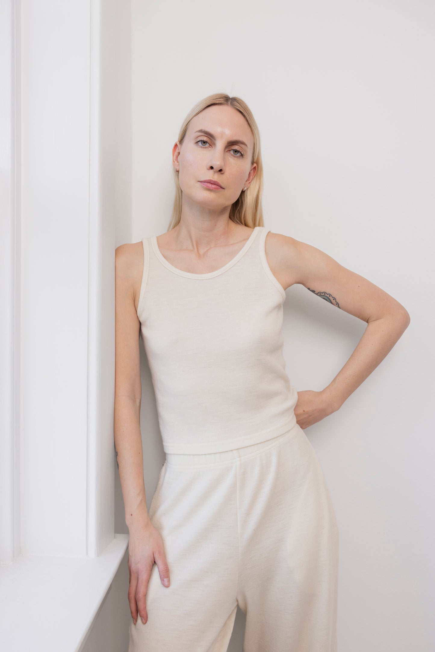 Wool Tank: Natural
