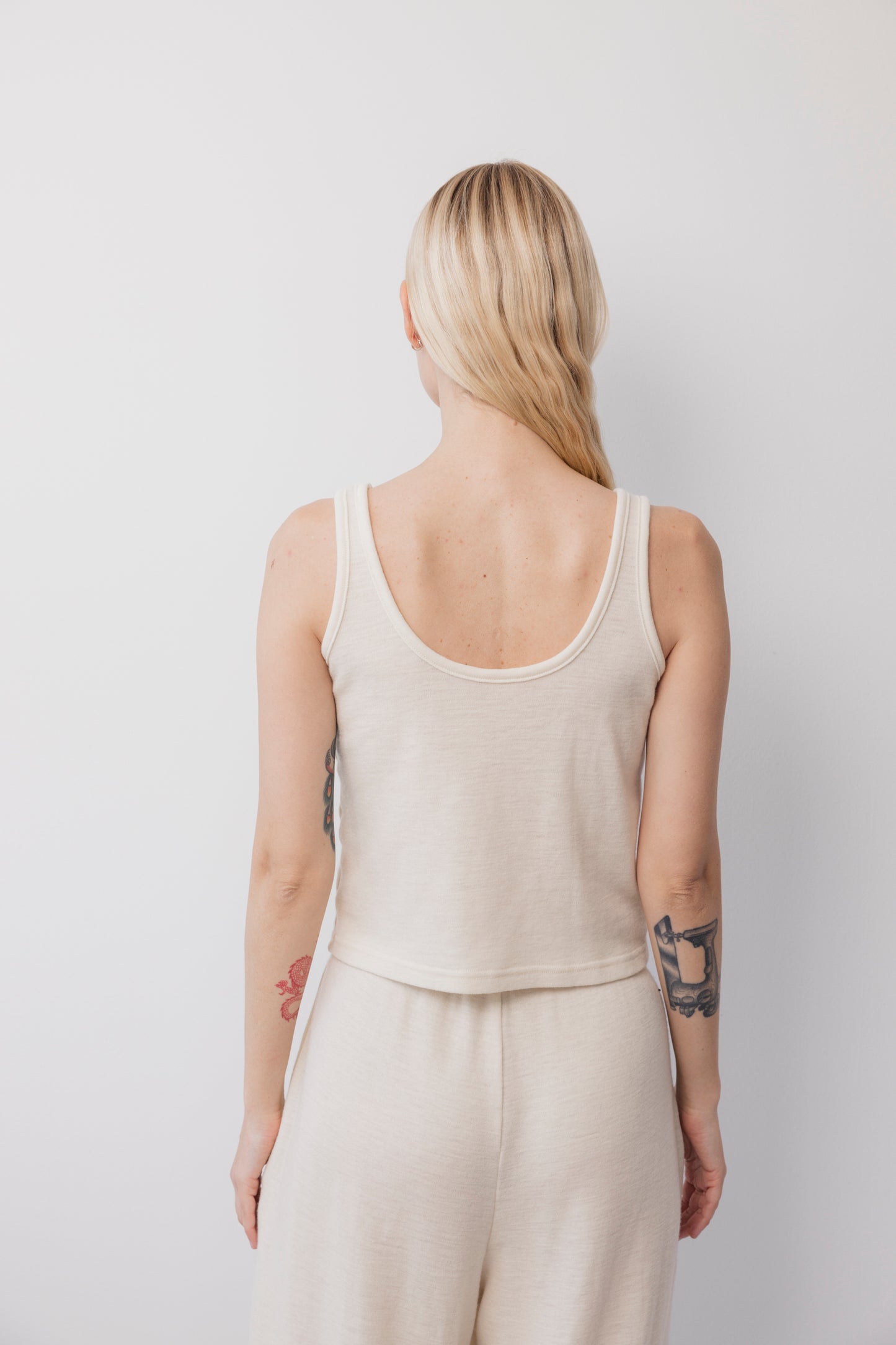 Wool Tank: Natural