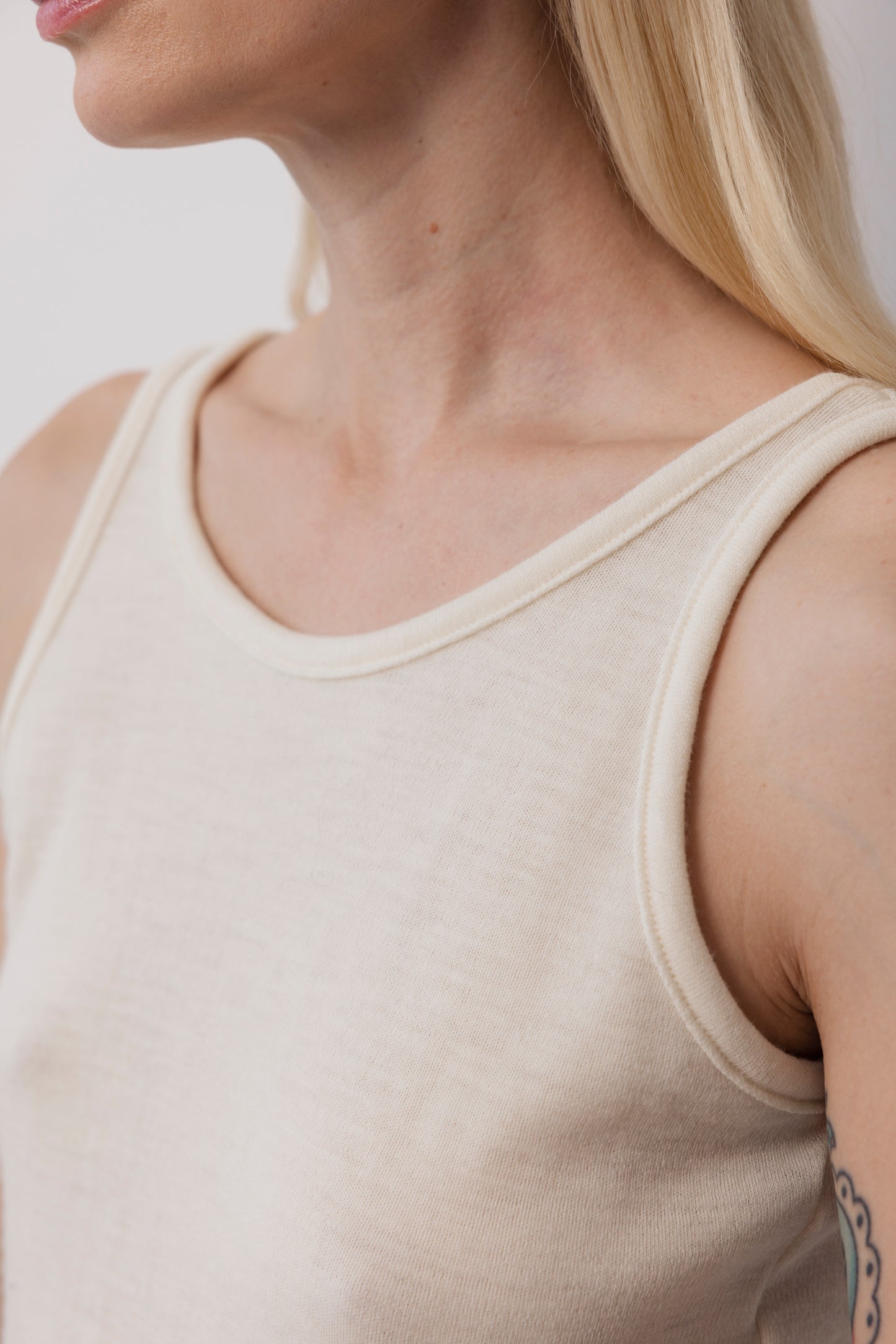 Wool Tank: Natural
