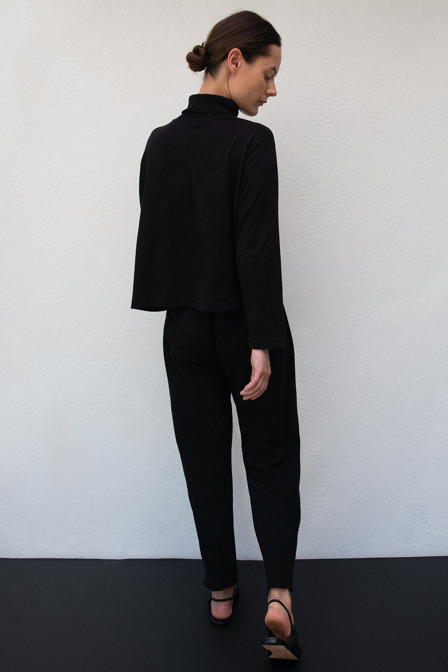 Easy Box Mockneck : Natural