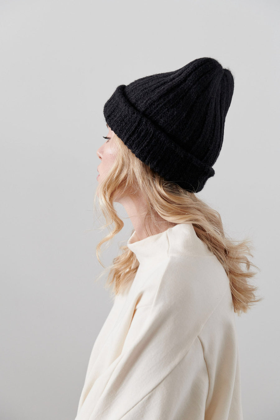 Rib Hat : Onyx