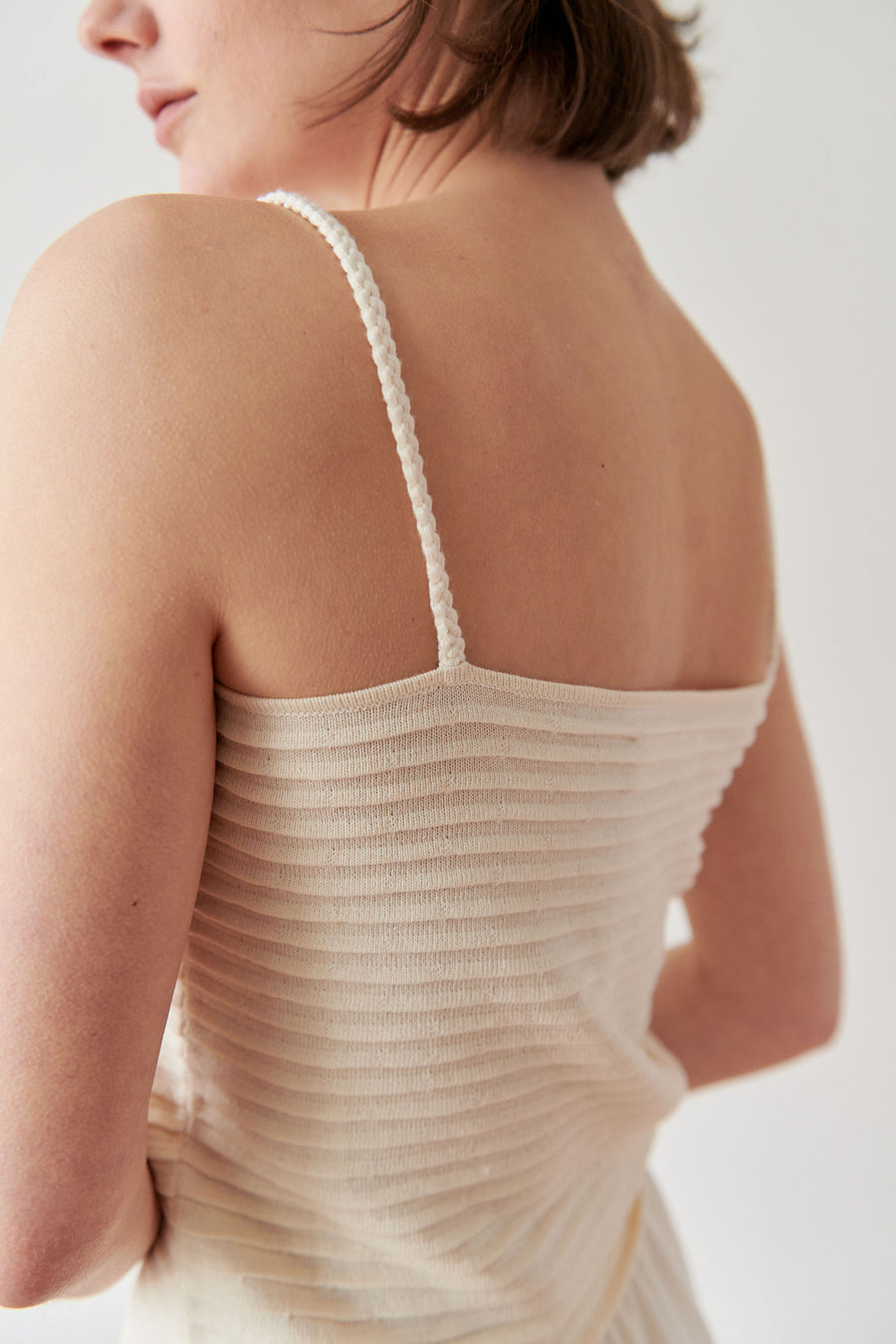 Ripple Cami : Ecru
